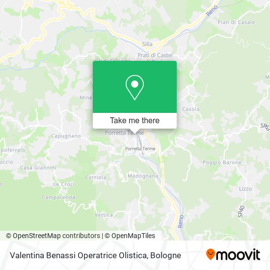 Valentina Benassi Operatrice Olistica map