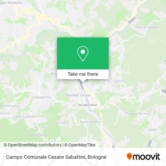 Campo Comunale Cesare Sabattini map