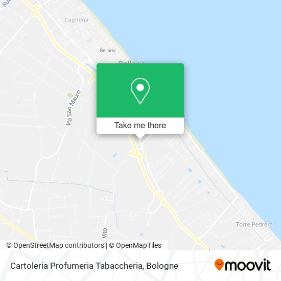 Cartoleria Profumeria Tabaccheria map