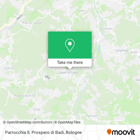 Parrocchia S. Prospero di Badi map
