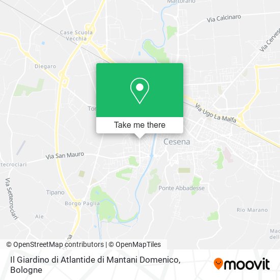 Il Giardino di Atlantide di Mantani Domenico map