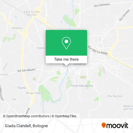 Giada Ciandell map