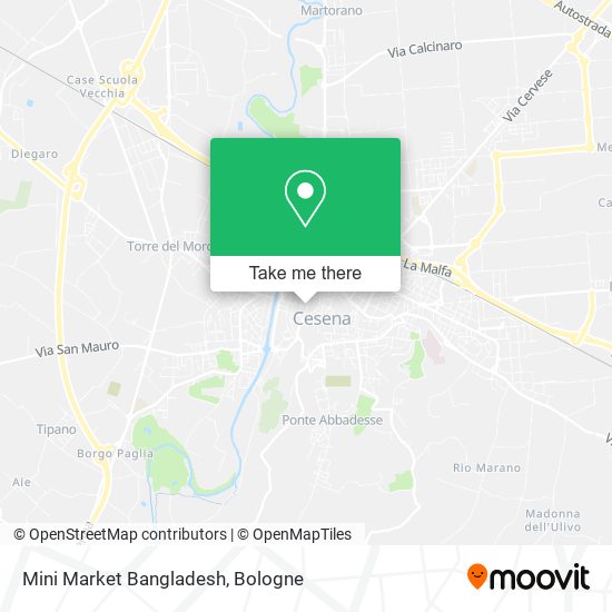 Mini Market Bangladesh map