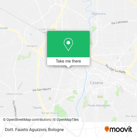 Dott. Fausto Aguzzoni map