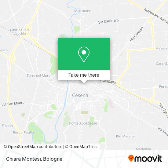 Chiara Montesi map