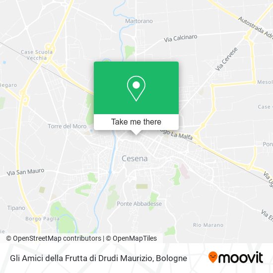 Gli Amici della Frutta di Drudi Maurizio map