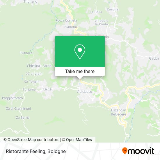 Ristorante Feeling map