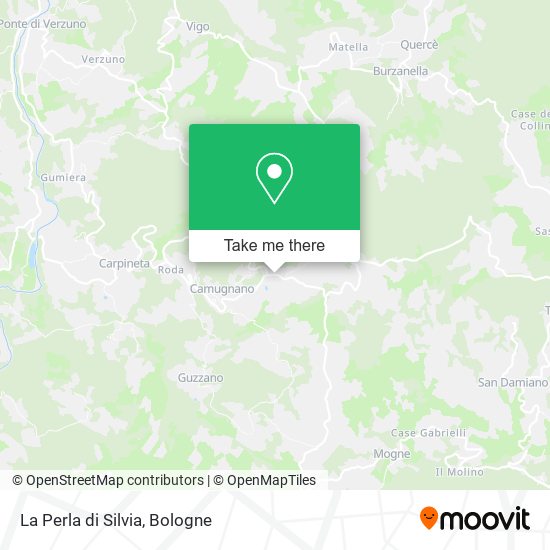 La Perla di Silvia map