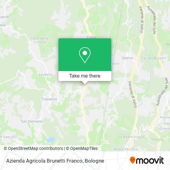 Azienda Agricola Brunetti Franco map