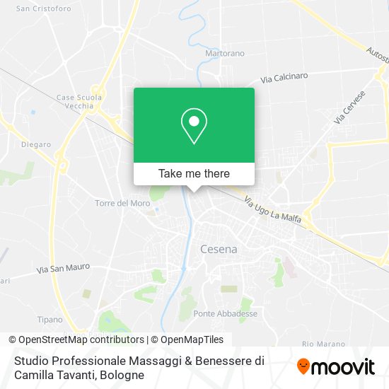 Studio Professionale Massaggi & Benessere di Camilla Tavanti map