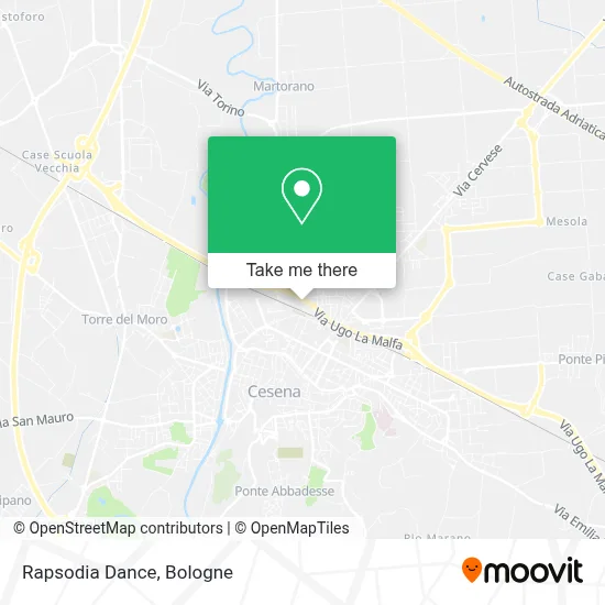 Rapsodia Dance map