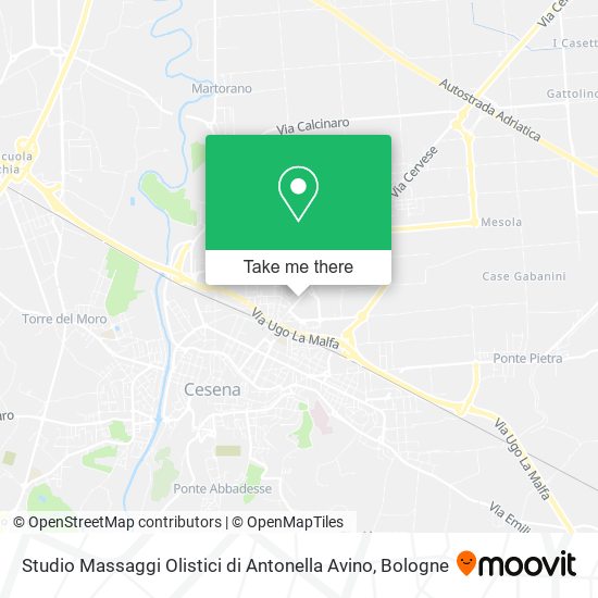 Studio Massaggi Olistici di Antonella Avino map