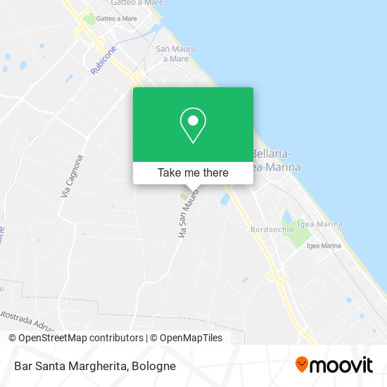 Bar Santa Margherita map