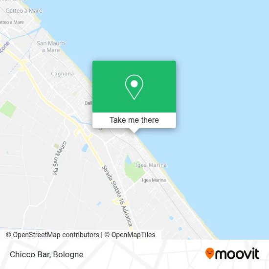 Chicco Bar map