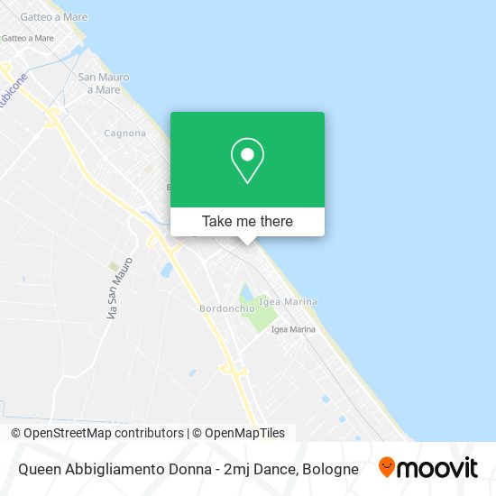 Queen Abbigliamento Donna - 2mj Dance map