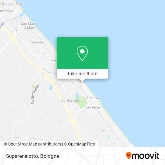 Superenalotto map