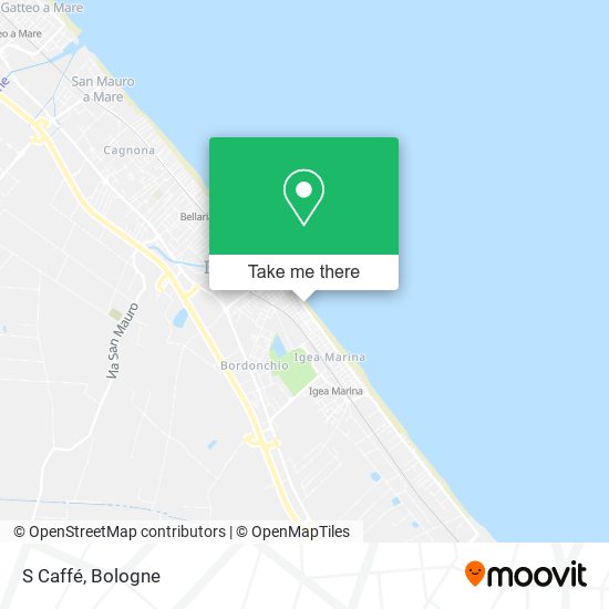 S Caffé map