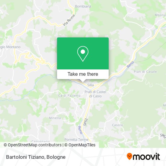 Bartoloni Tiziano map