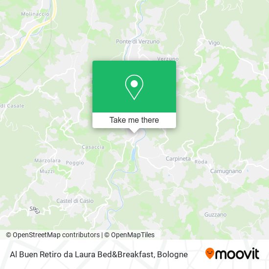Al Buen Retiro da Laura Bed&Breakfast map