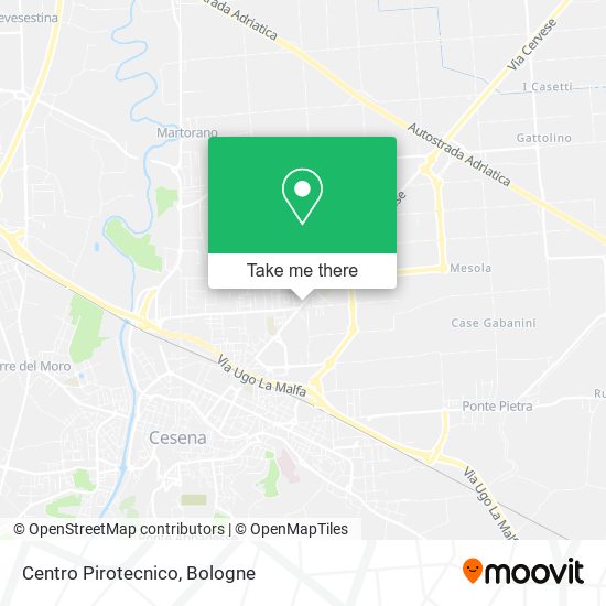 Centro Pirotecnico map