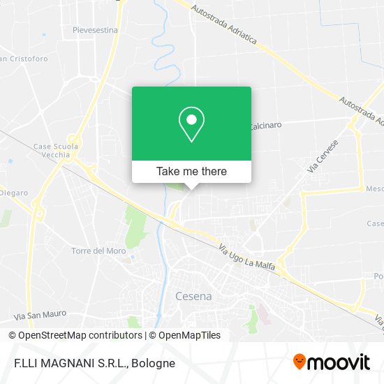 F.LLI MAGNANI S.R.L. map