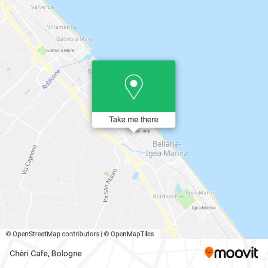 Chèri Cafe map