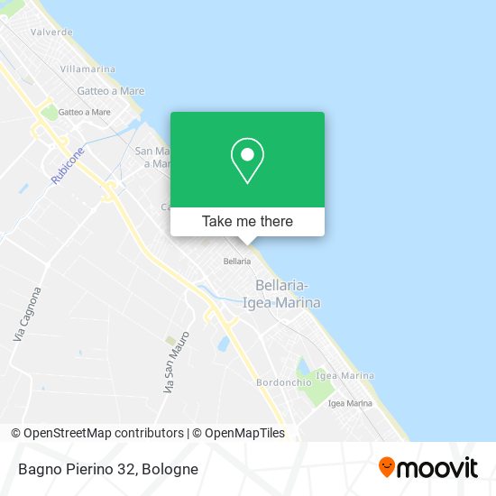 Bagno Pierino 32 map