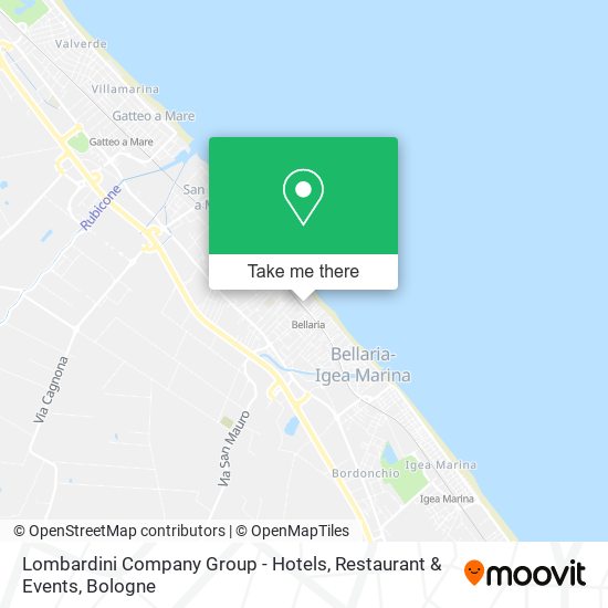 Lombardini Company Group - Hotels, Restaurant & Events map