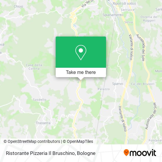 Ristorante Pizzeria Il Bruschino map