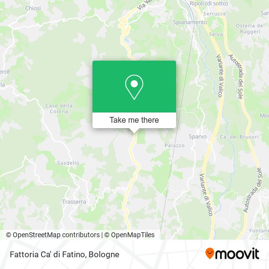 Fattoria Ca' di Fatino map