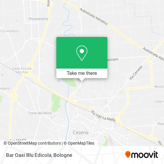 Bar Oasi Blu Edicola map