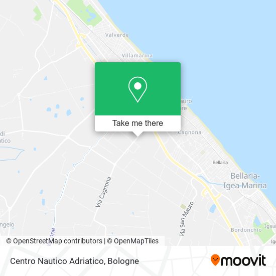 Centro Nautico Adriatico map