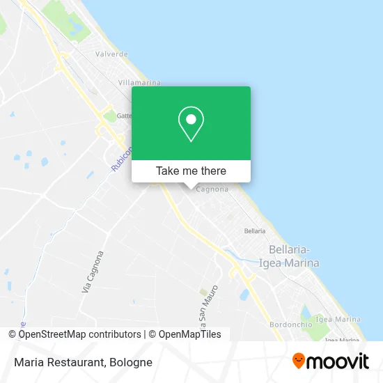 Maria Restaurant map