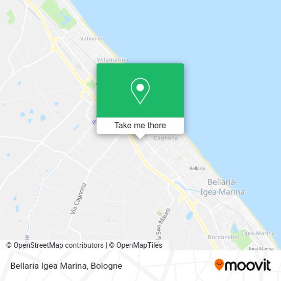 Bellaria Igea Marina map