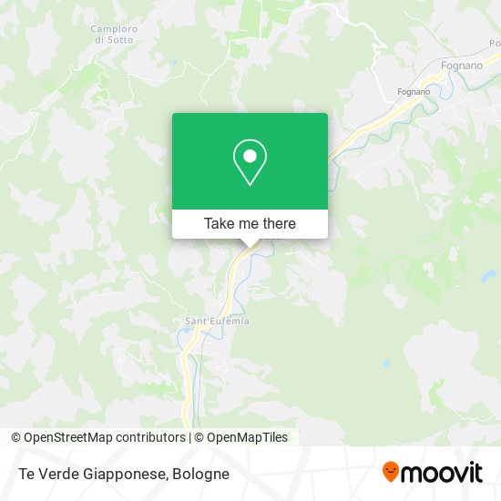 Te Verde Giapponese map