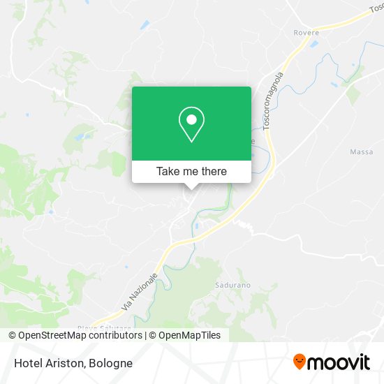 Hotel Ariston map