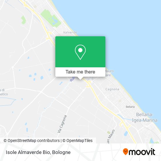 Isole Almaverde Bio map