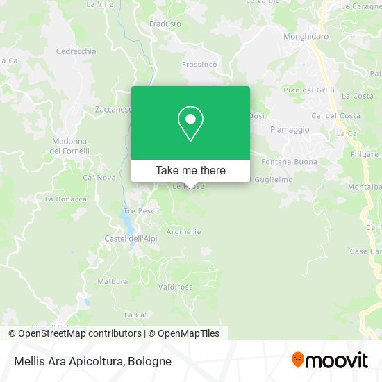 Mellis Ara Apicoltura map
