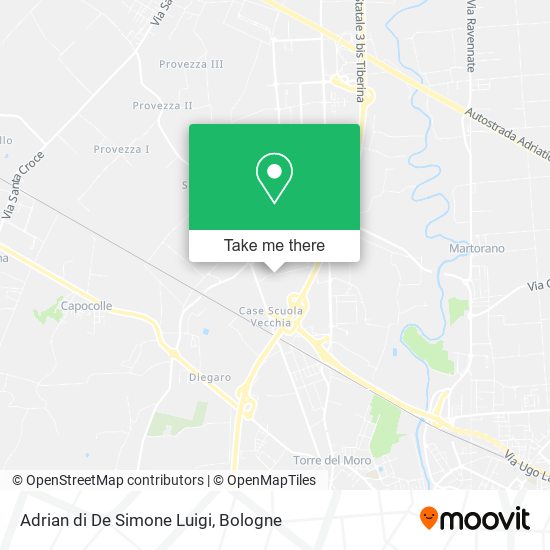 Adrian di De Simone Luigi map