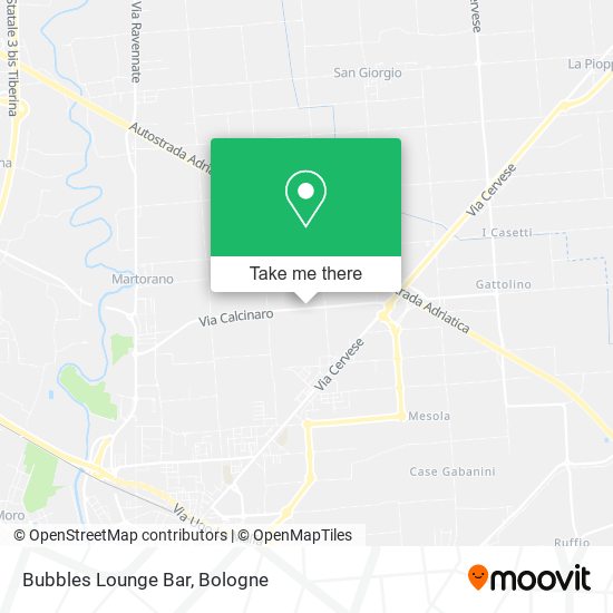 Bubbles Lounge Bar map