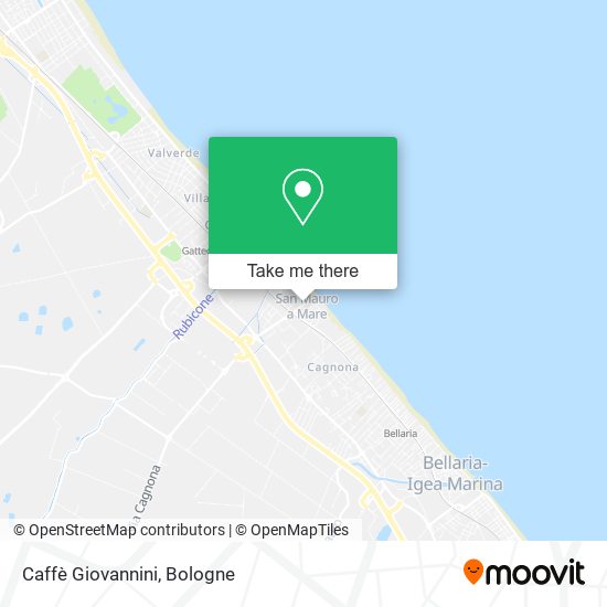 Caffè Giovannini map