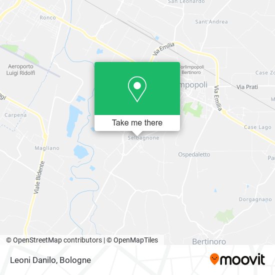 Leoni Danilo map