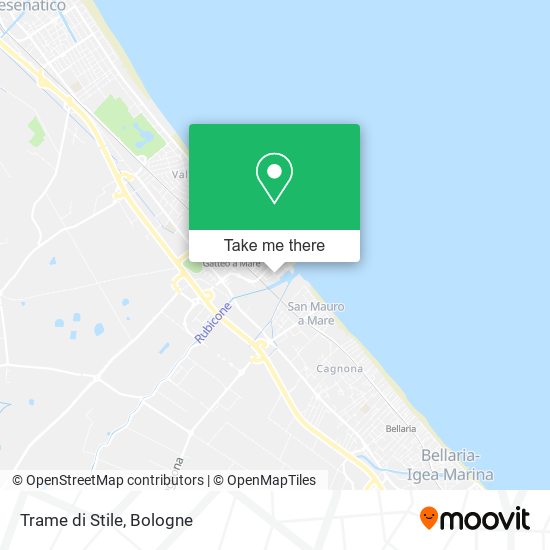 Trame di Stile map