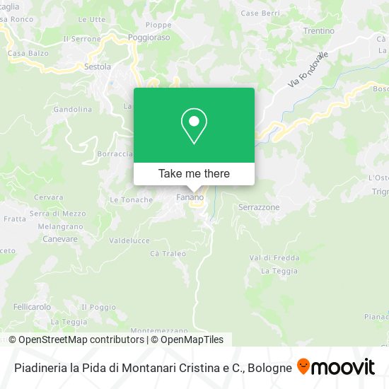 Piadineria la Pida di Montanari Cristina e C. map