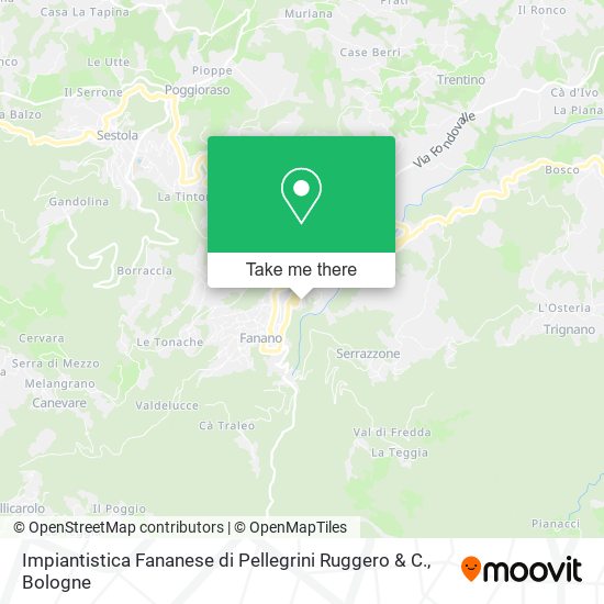 Impiantistica Fananese di Pellegrini Ruggero & C. map