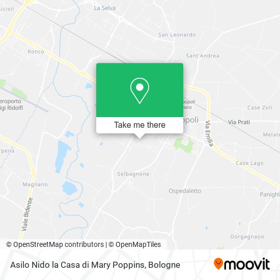 Asilo Nido la Casa di Mary Poppins map