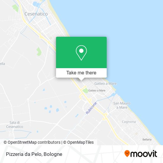 Pizzeria da Pelo map