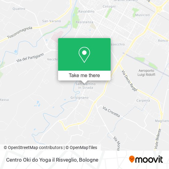 Centro Oki do Yoga il Risveglio map