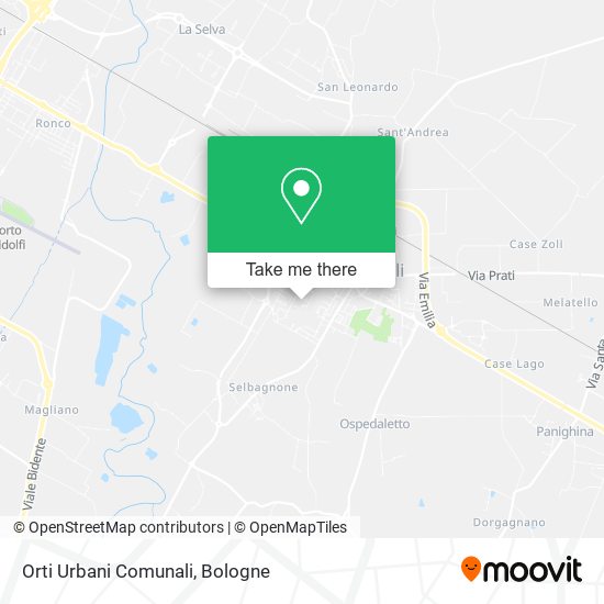 Orti Urbani Comunali map
