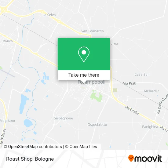 Roast Shop map